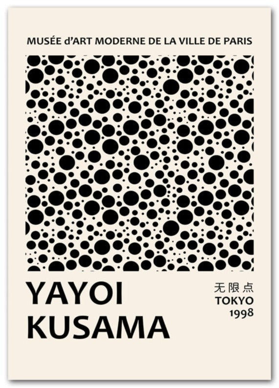 Yayoi Kusama Abstract Posters