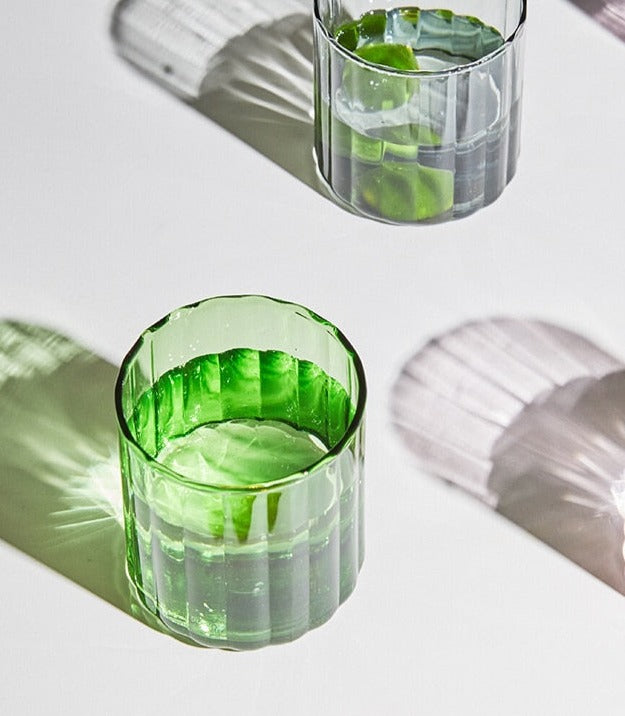 Stripe Glass Cup