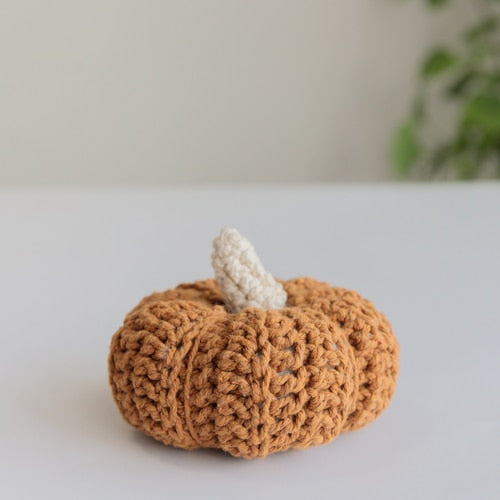 Woven Pumpkin Ornament