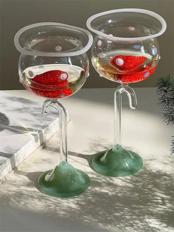 Lollipop Wine Glass