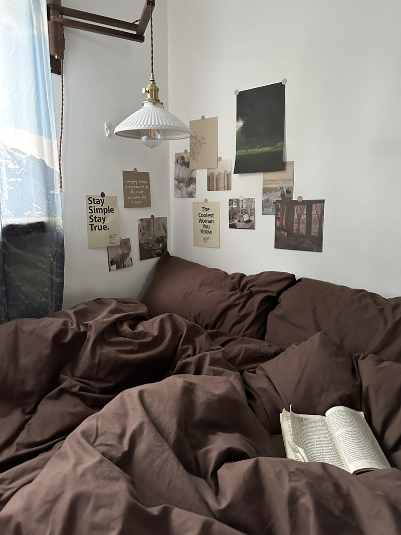 Latte Bedding Set / Brown