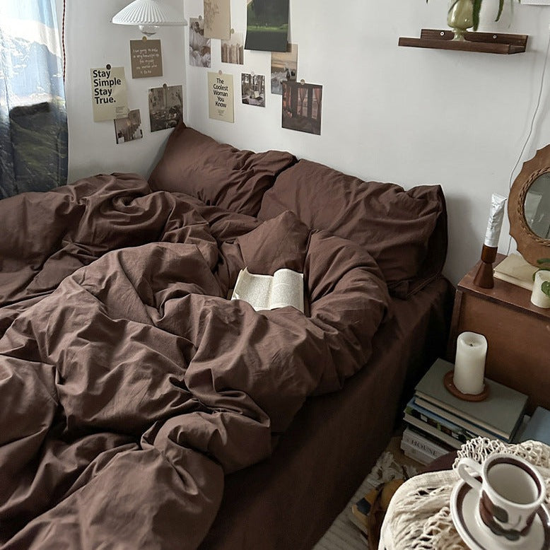 Latte Bedding Set / Brown