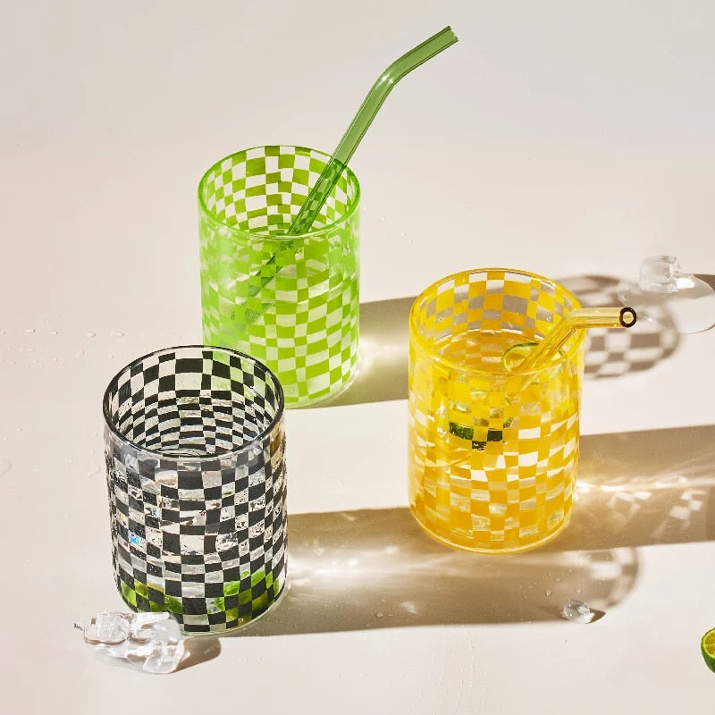 Cute Life Checkerboard Glasses