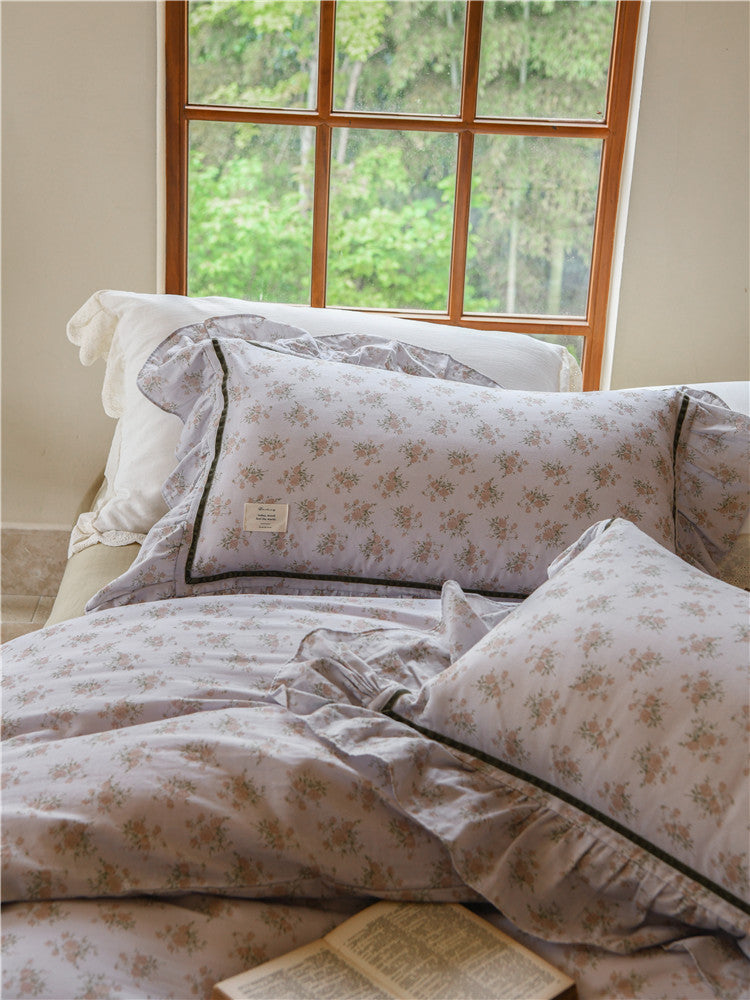 Ruffle Floral Bedding Bundle