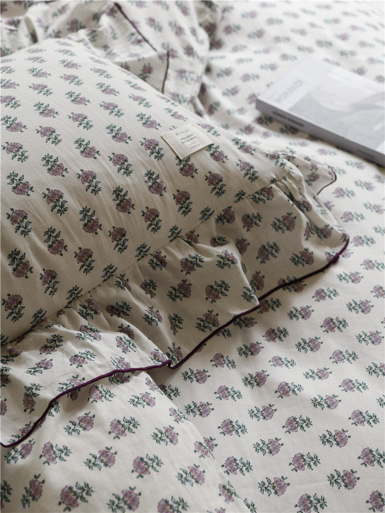 Ruffle Floral Bedding Bundle
