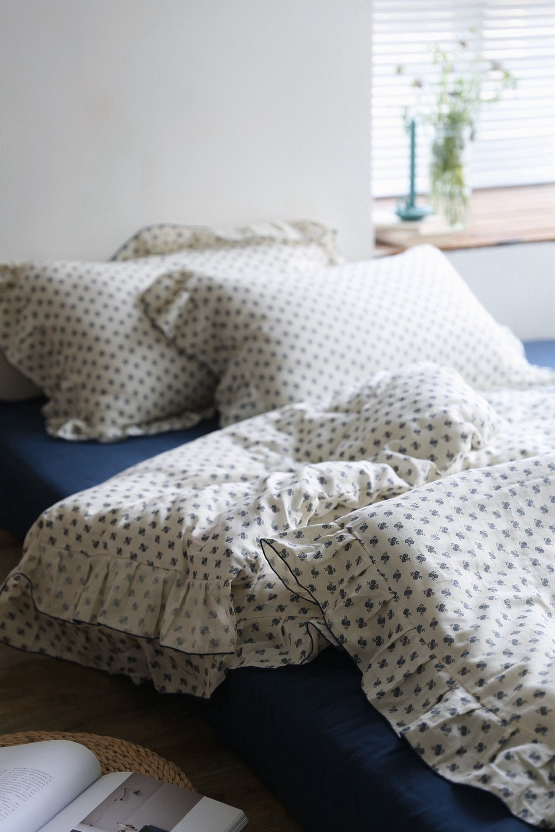 Ruffle Floral Bedding Bundle
