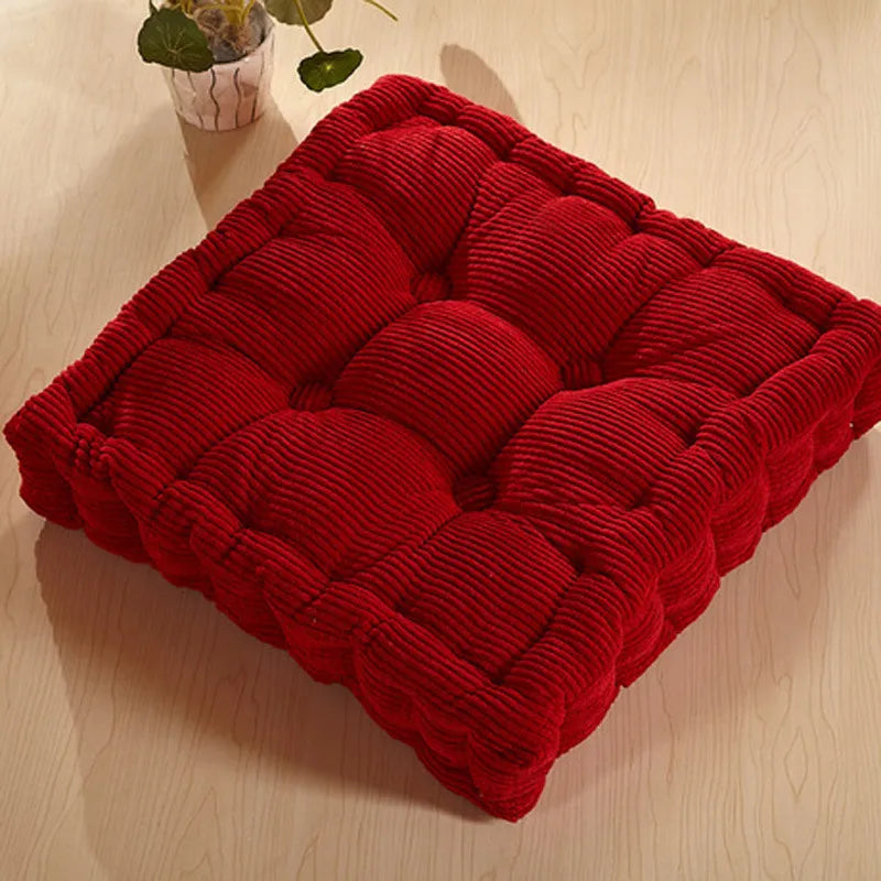 Regena Square Corduroy Floor Cushion