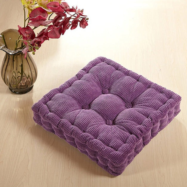 Regena Square Corduroy Floor Cushion