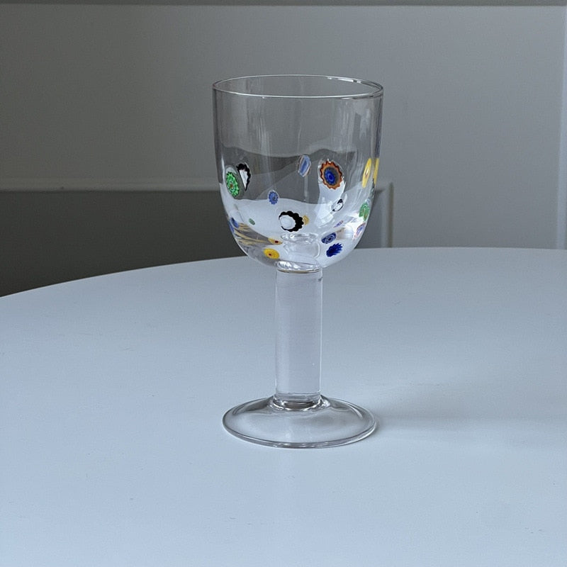 Speckled French Glass