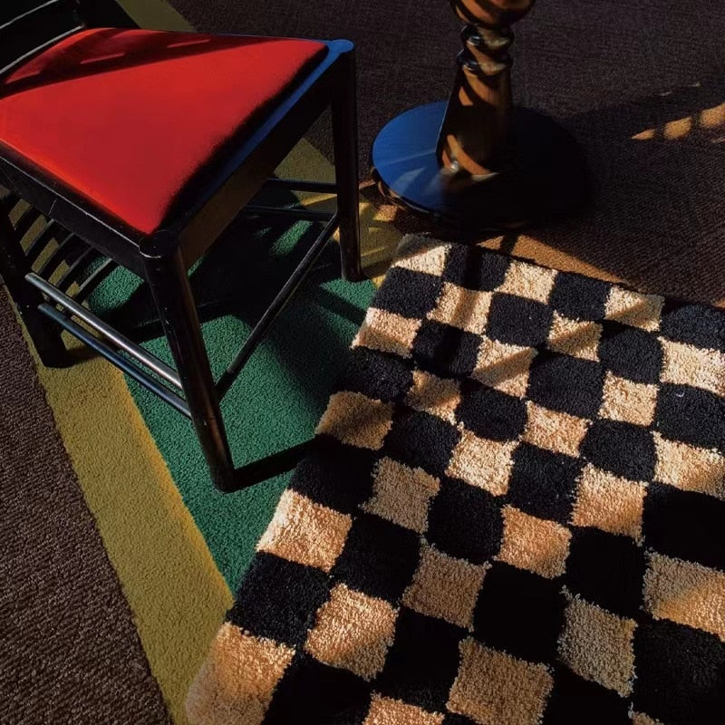 Retro Checkerboard Doormat