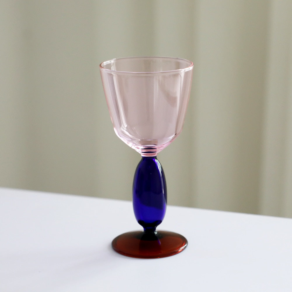 Contrast Wine Glass