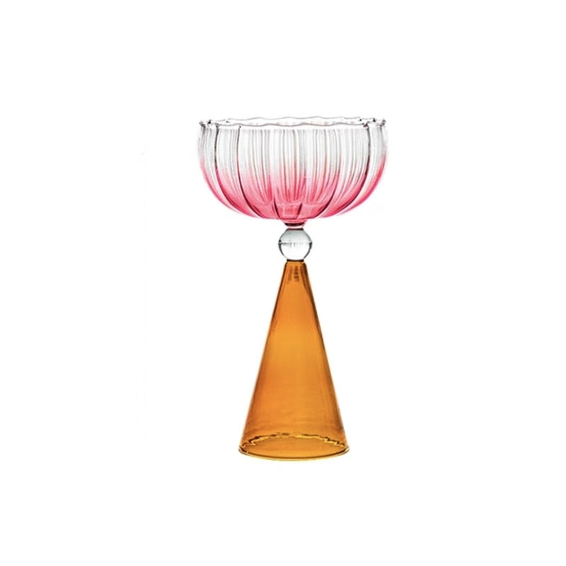 Gradient Wine Glass