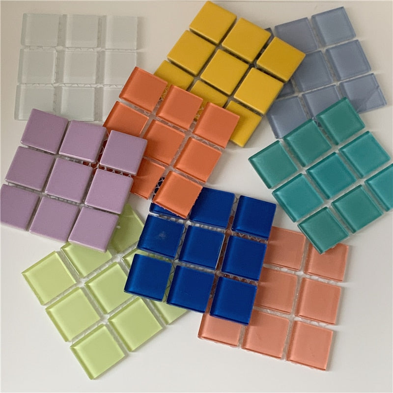 Lattice Ceramic Coasters