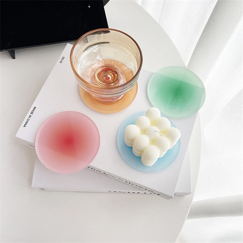 4 Piece Set Gradient Coasters