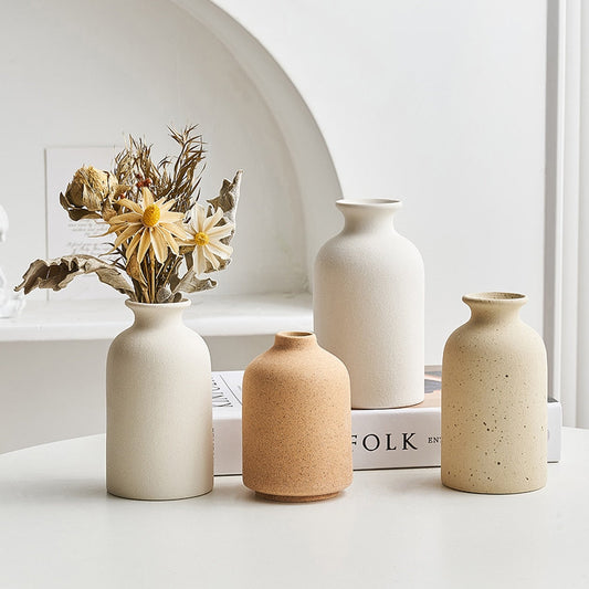 Matte Ceramic Vase Collection