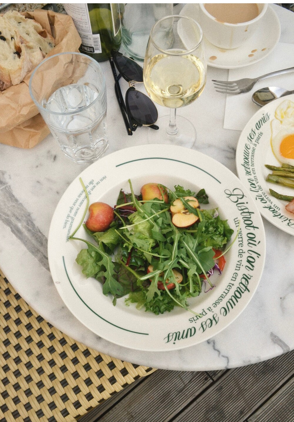 French Dinner Plate