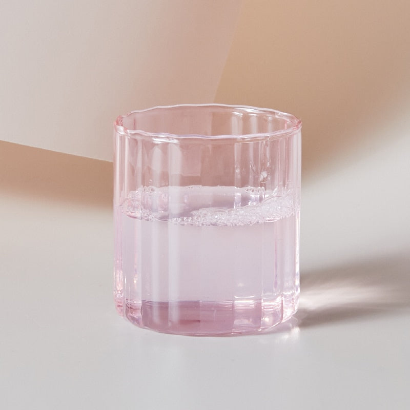 Stripe Glass Cup