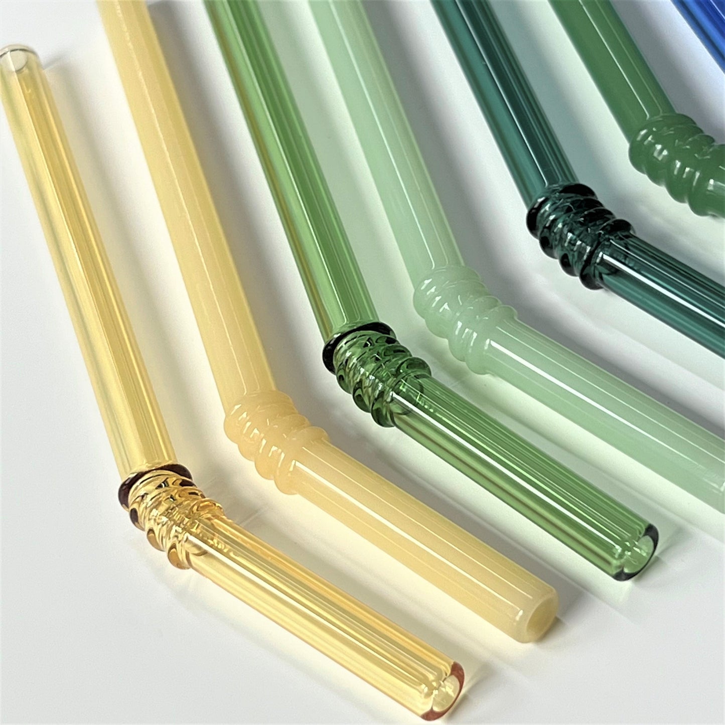 4PC Set Glass Straws