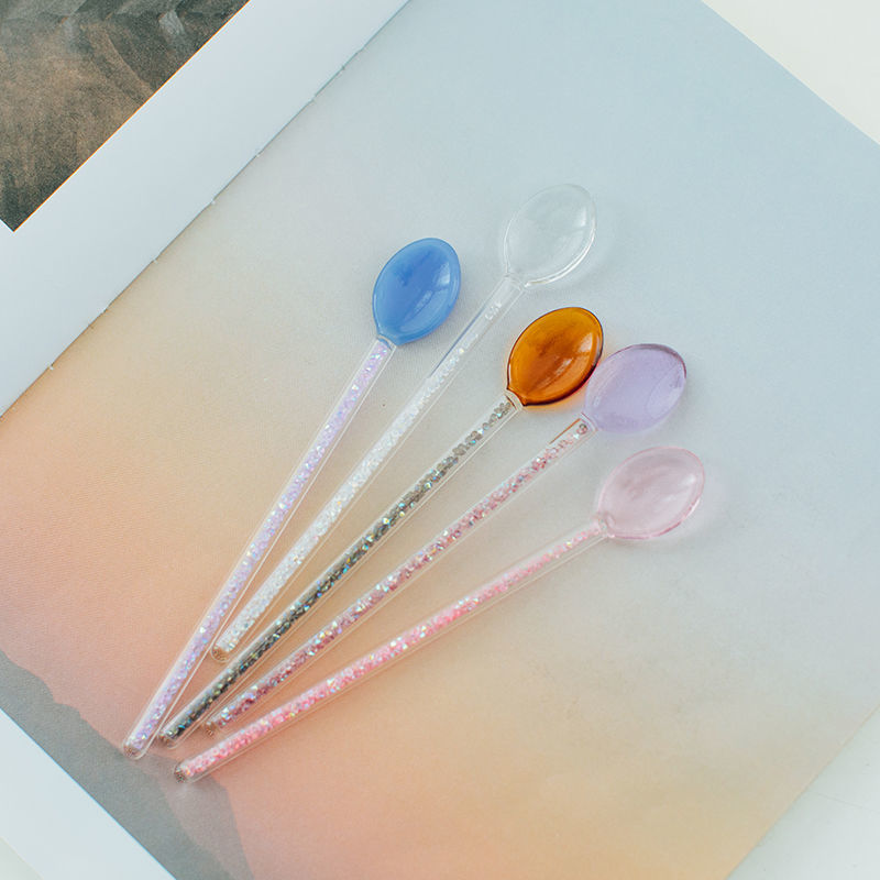 Sparkle Glass Stirring Spoon