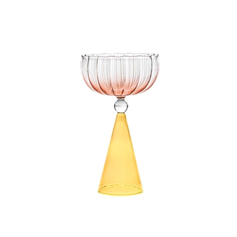 Gradient Wine Glass