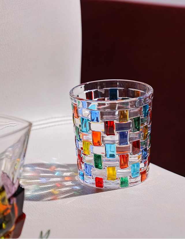 Colorful Whiskey Glasses