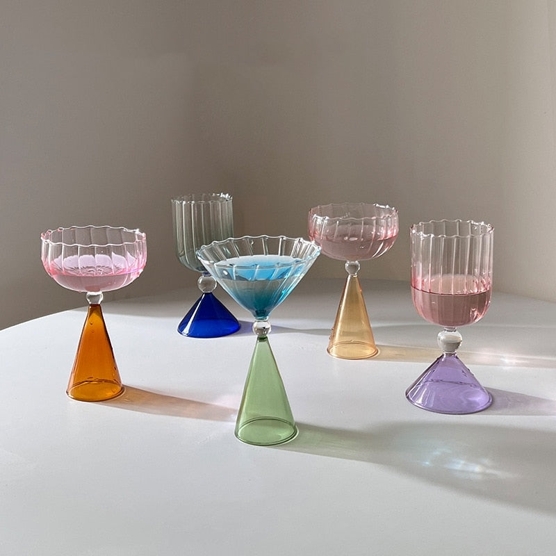 Gradient Wine Glass