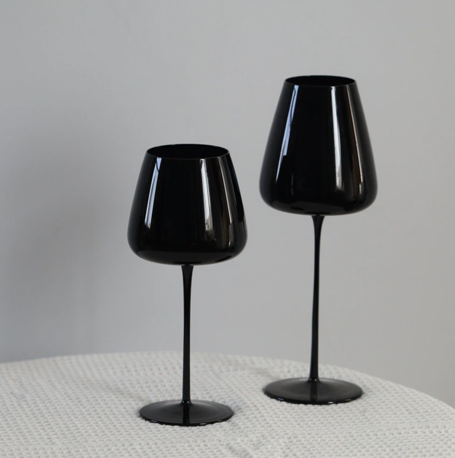 Black Magic Wine Glass