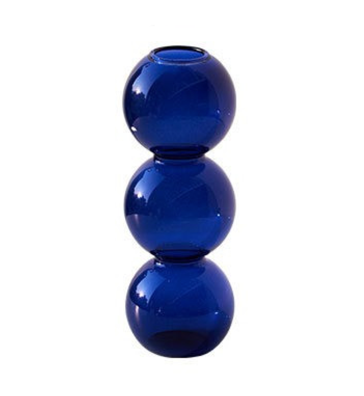 Abstract Bubble Glass Vases