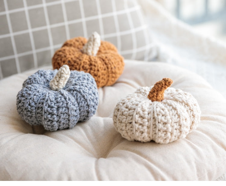 Woven Pumpkin Ornament