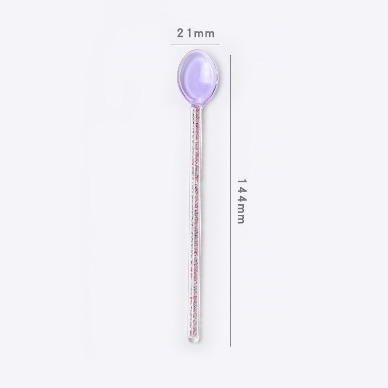 Sparkle Glass Stirring Spoon