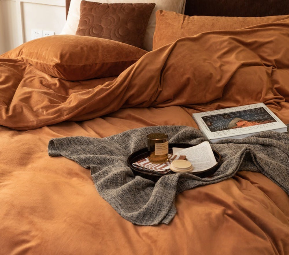 Velvet Bedding Set