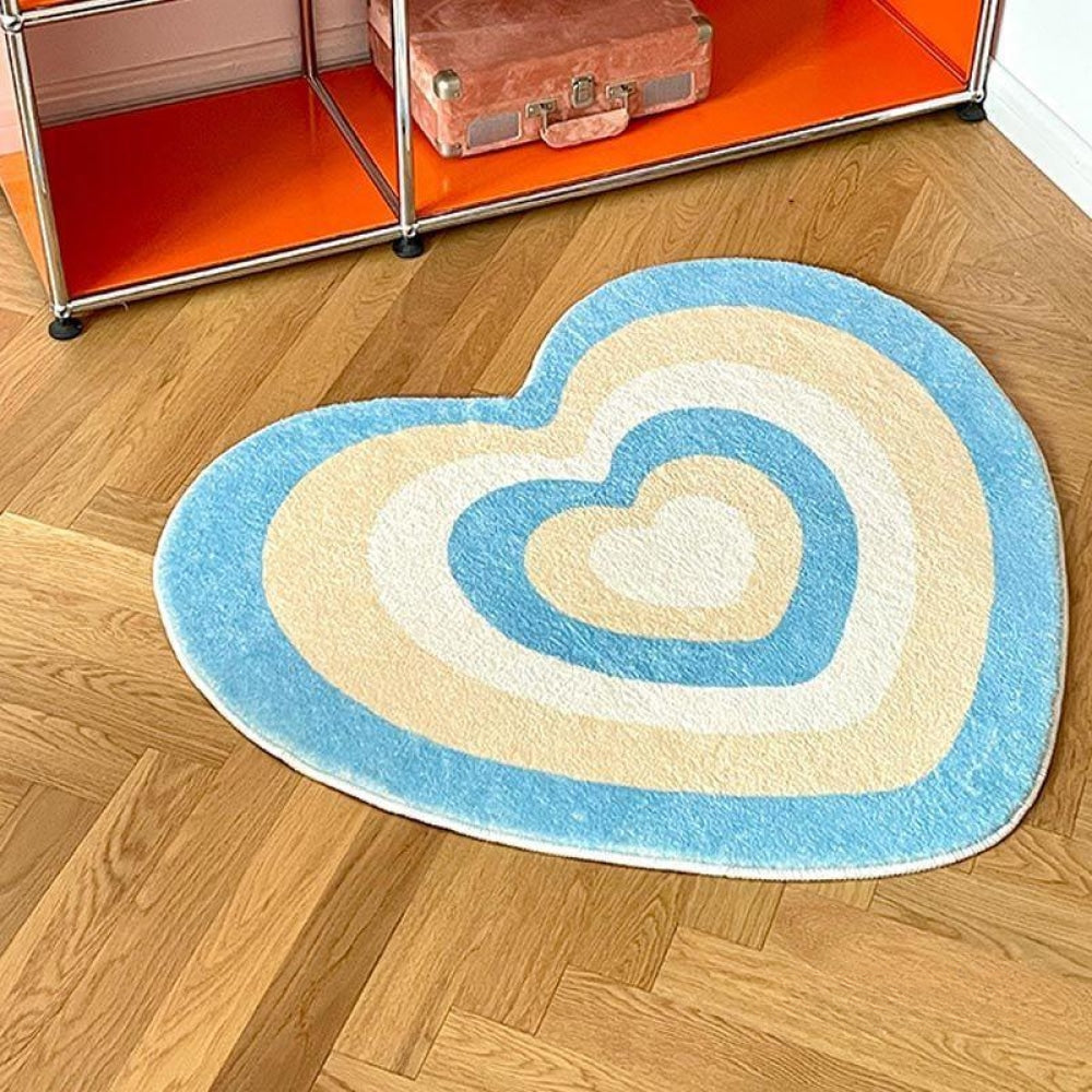 Heart Rug (Pink or Blue)