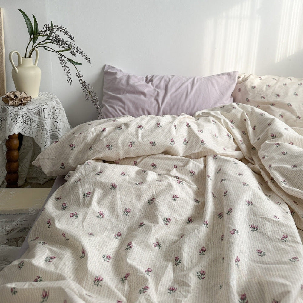 Soft Floral Bedding Bundle