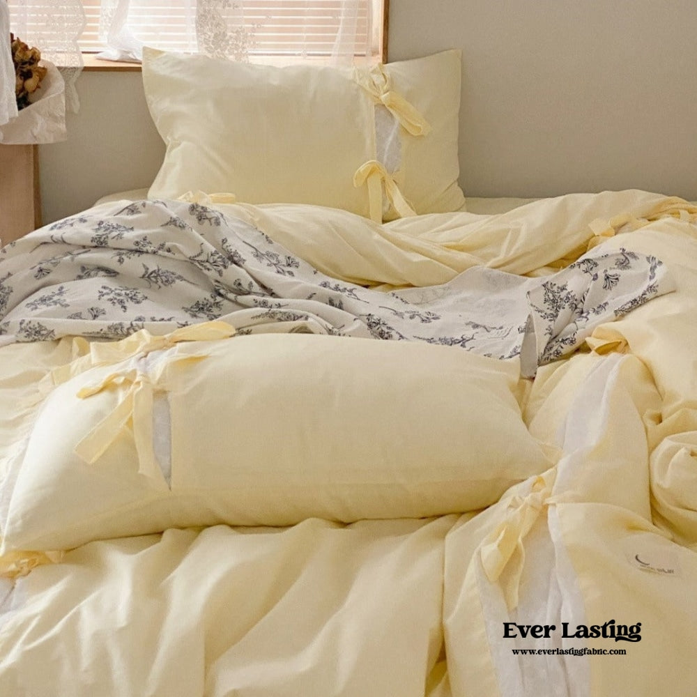 Bow Tie Ruffled Bedding Bundle