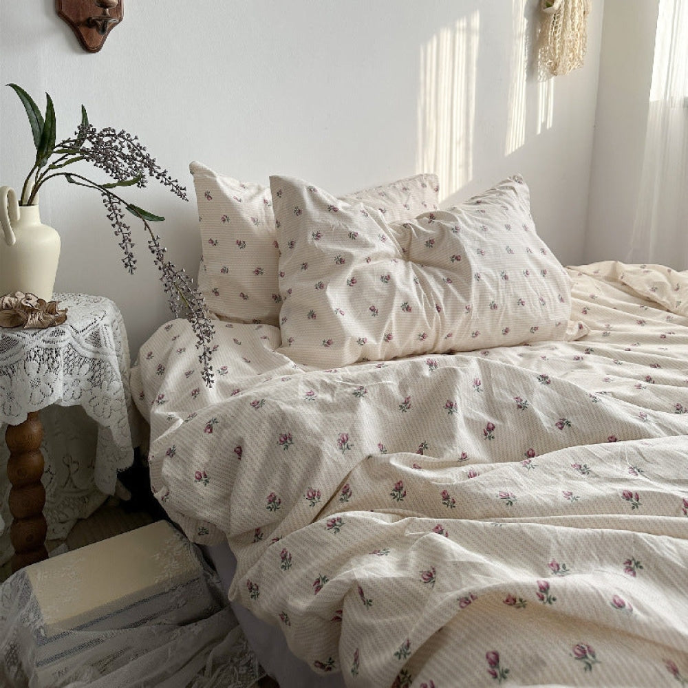 Soft Floral Bedding Bundle