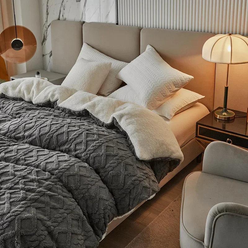 Warm Chunky Duvet Cover/Blanket