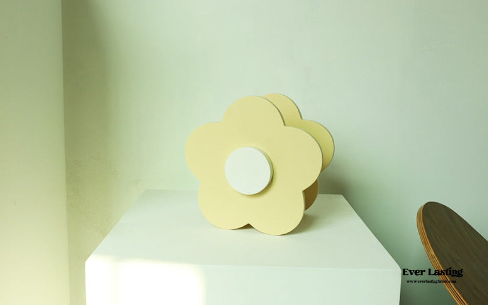 Flower Wooden Tissue Holder