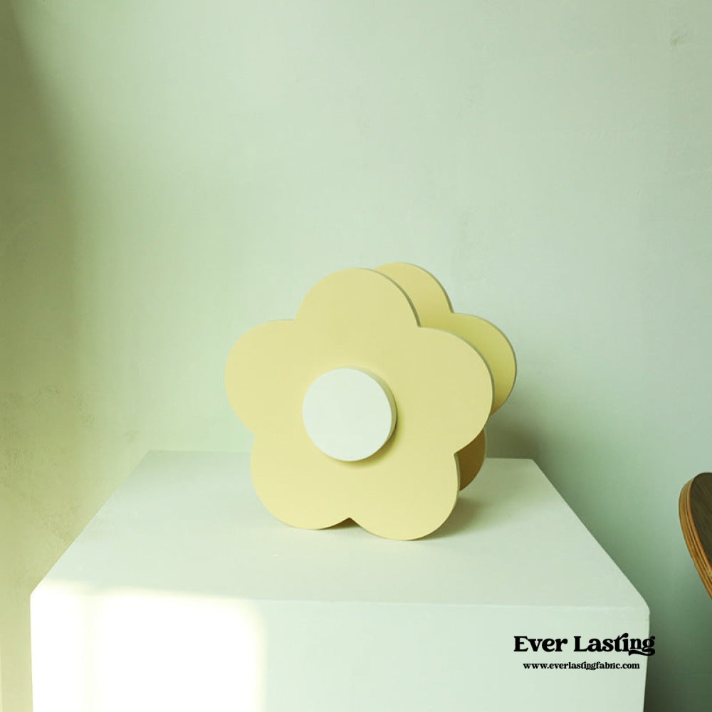 Flower Wooden Tissue Holder