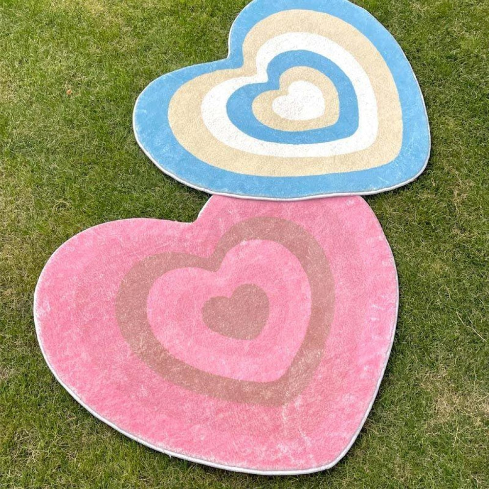 Heart Rug (Pink or Blue)