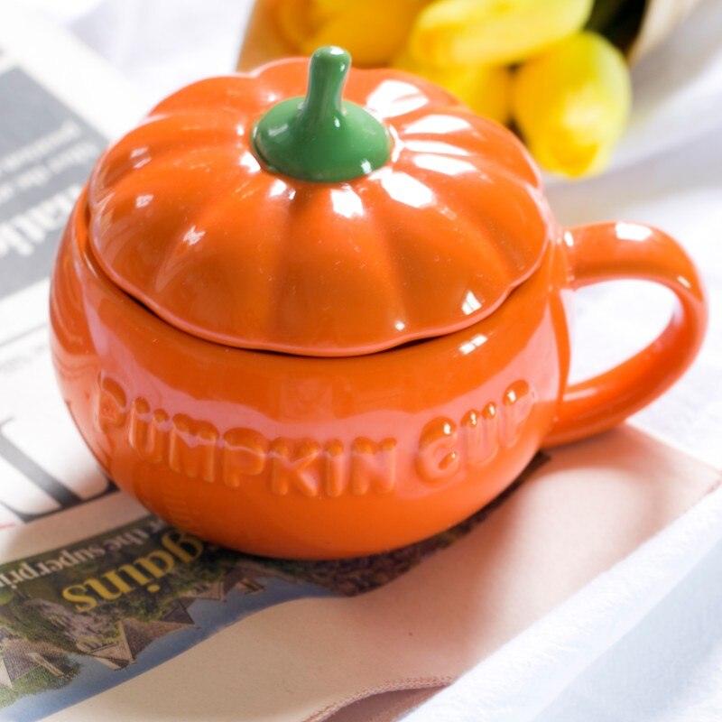 Hugo Pumpkin Ceramic Cup