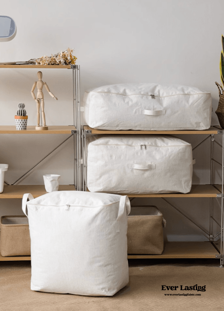 Large Cotton Linen Storage Bags