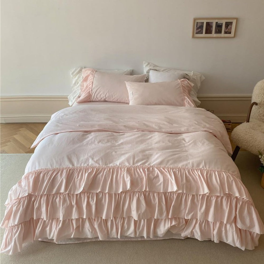 Layered Ruffle Bedding Bundle