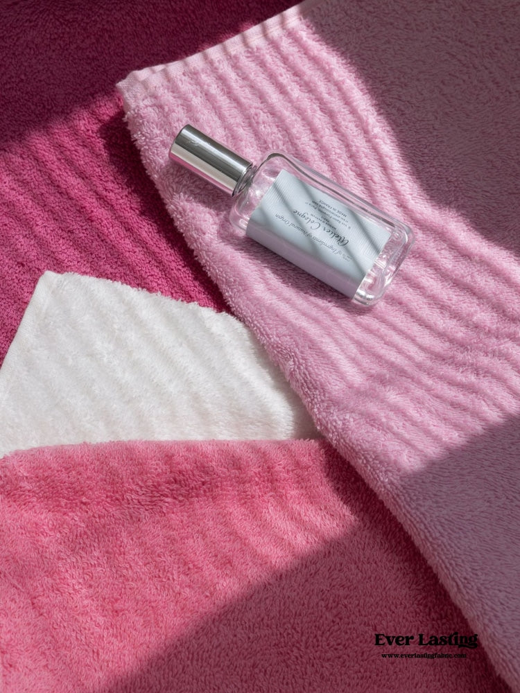 Macaron Color Face Towel Set / Pink