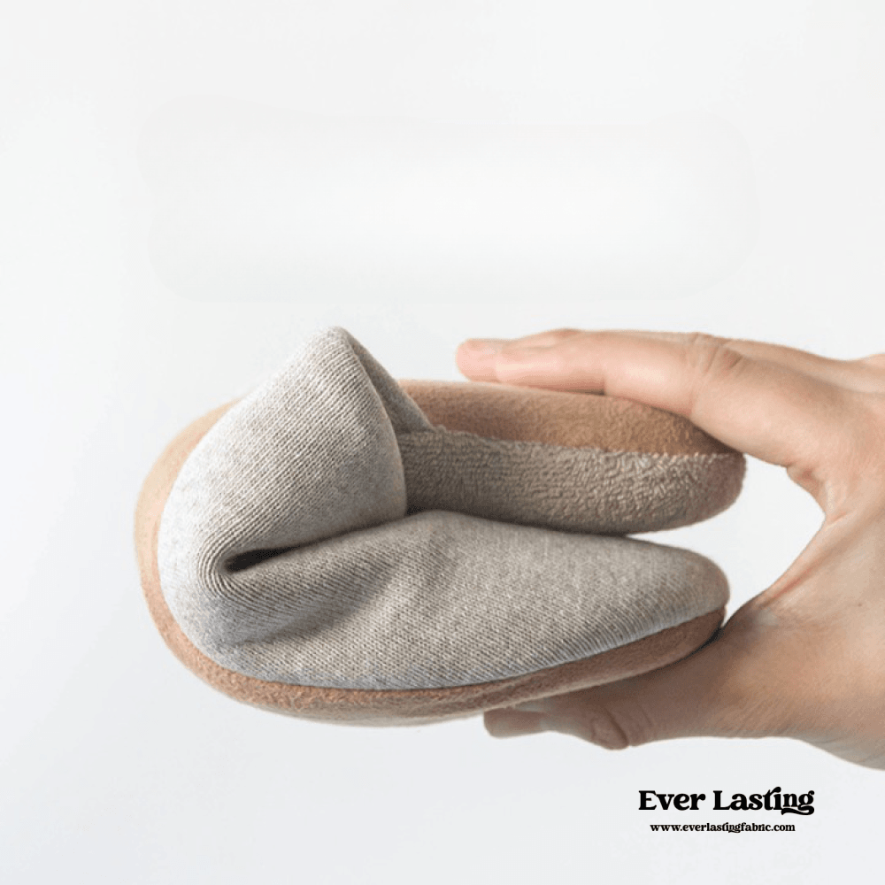 Open Toe Cotton House Slipper