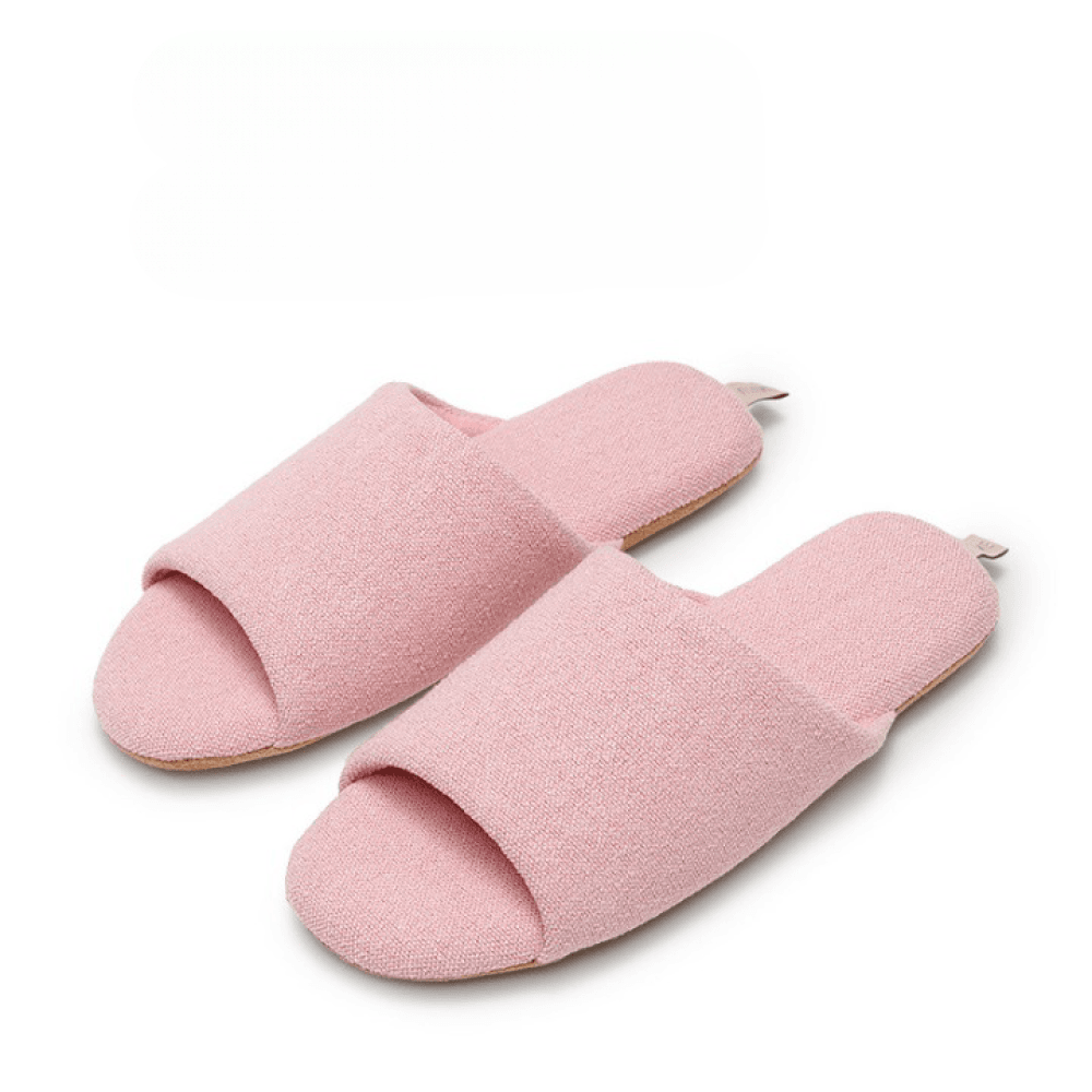 Open Toe Cotton House Slipper