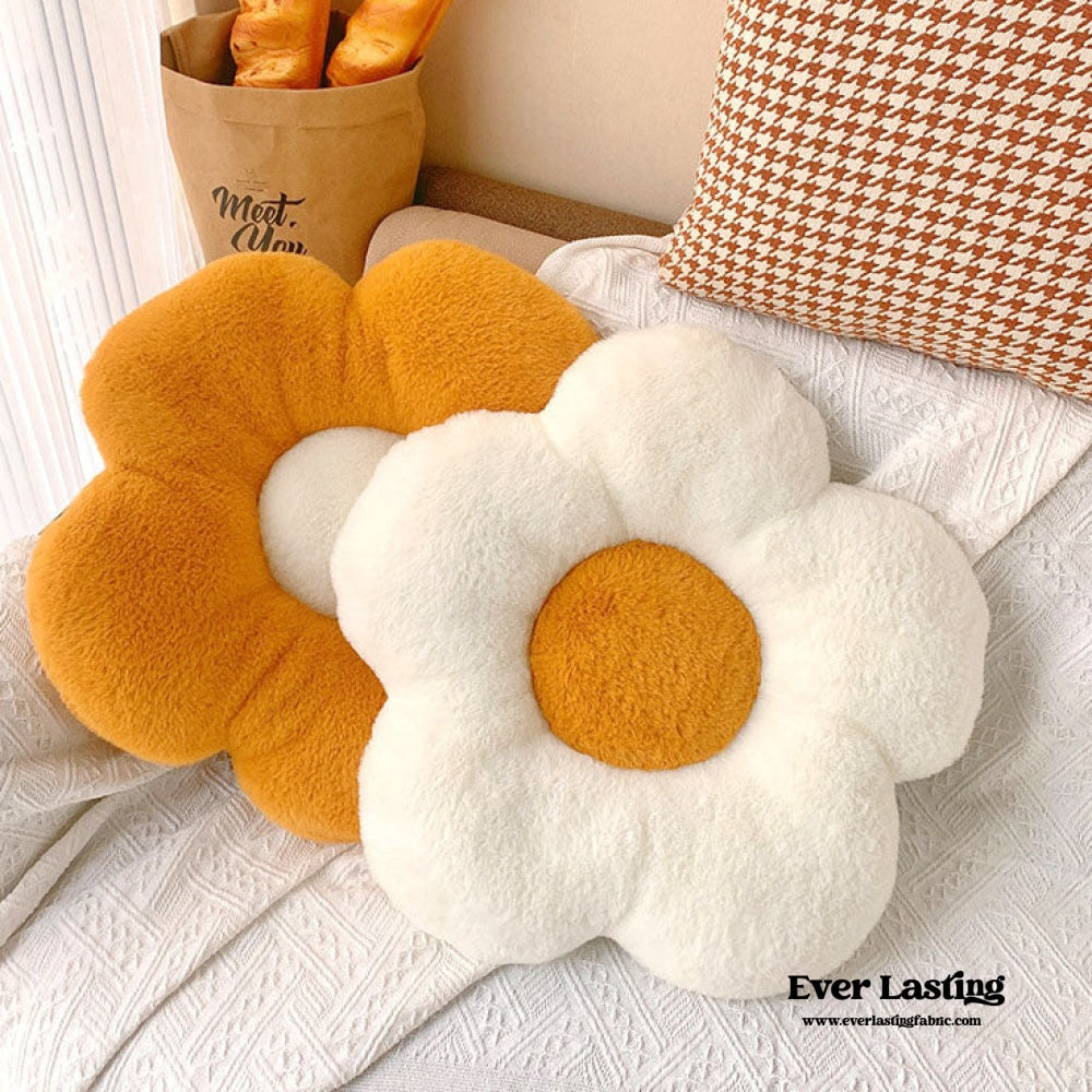 Orange Flower Pillow Set (5 Styles)