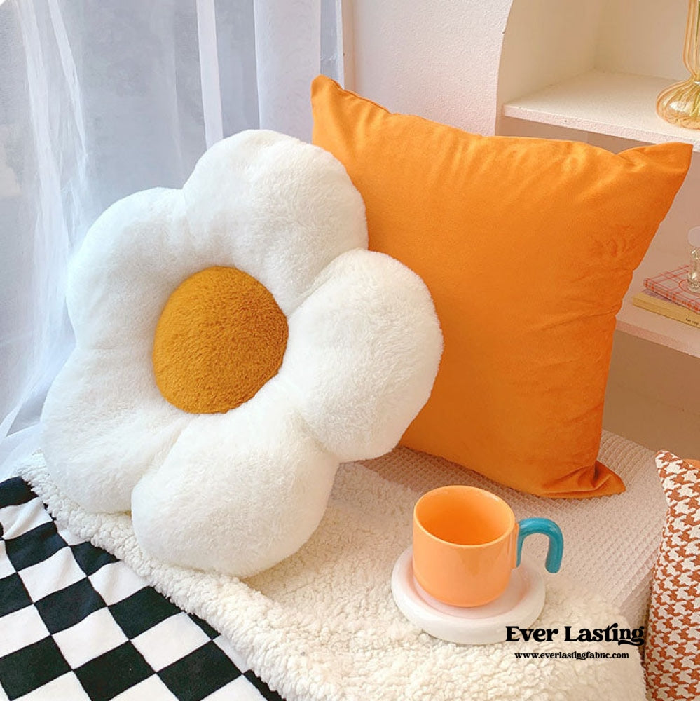 Orange Flower Pillow Set (5 Styles)