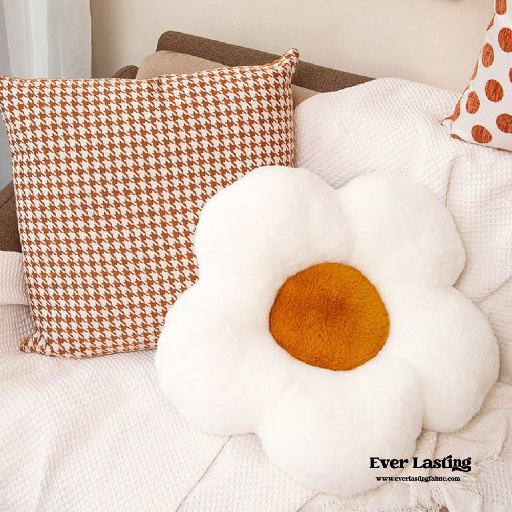 Orange Flower Pillow Set (5 Styles)