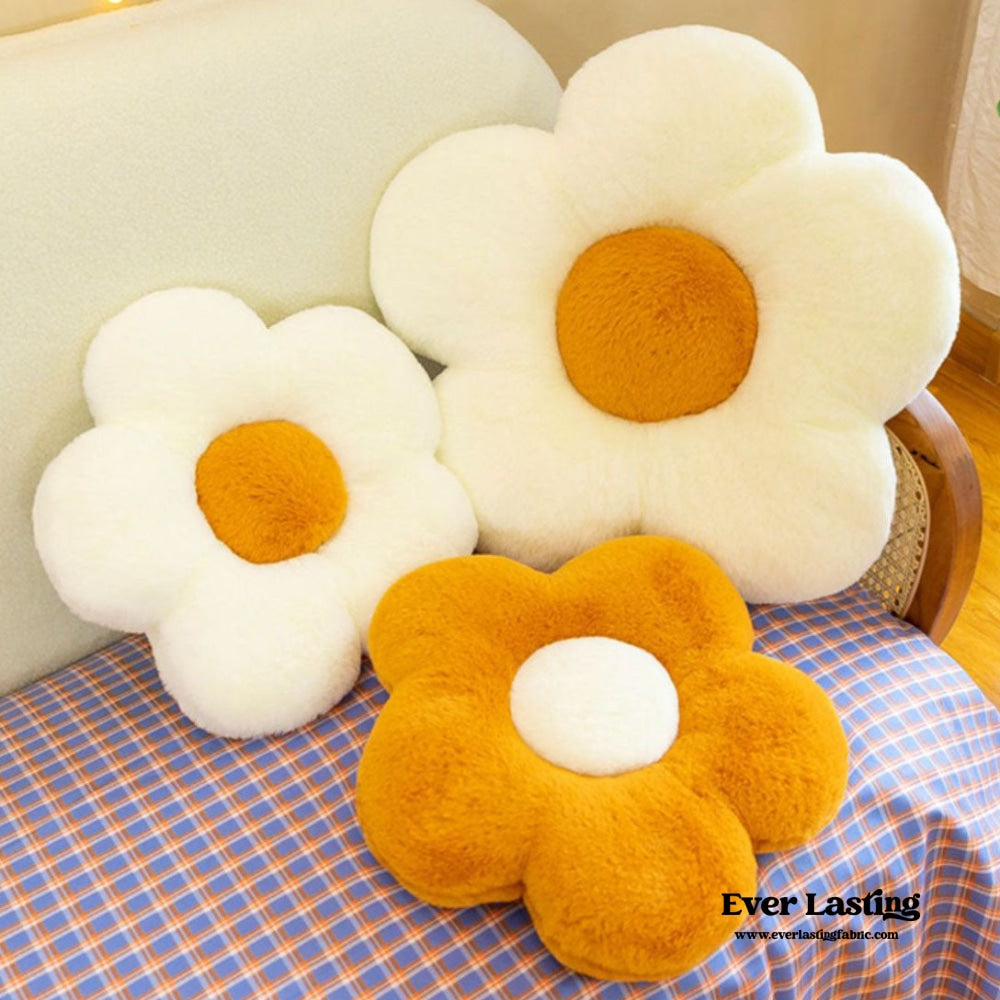 Orange Flower Pillow Set (5 Styles)