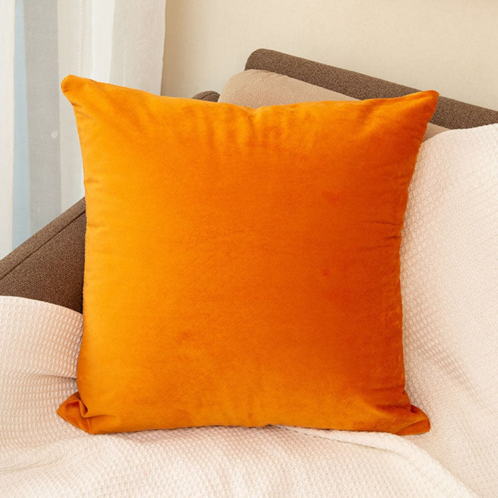 Orange Flower Pillow Set (5 Styles)